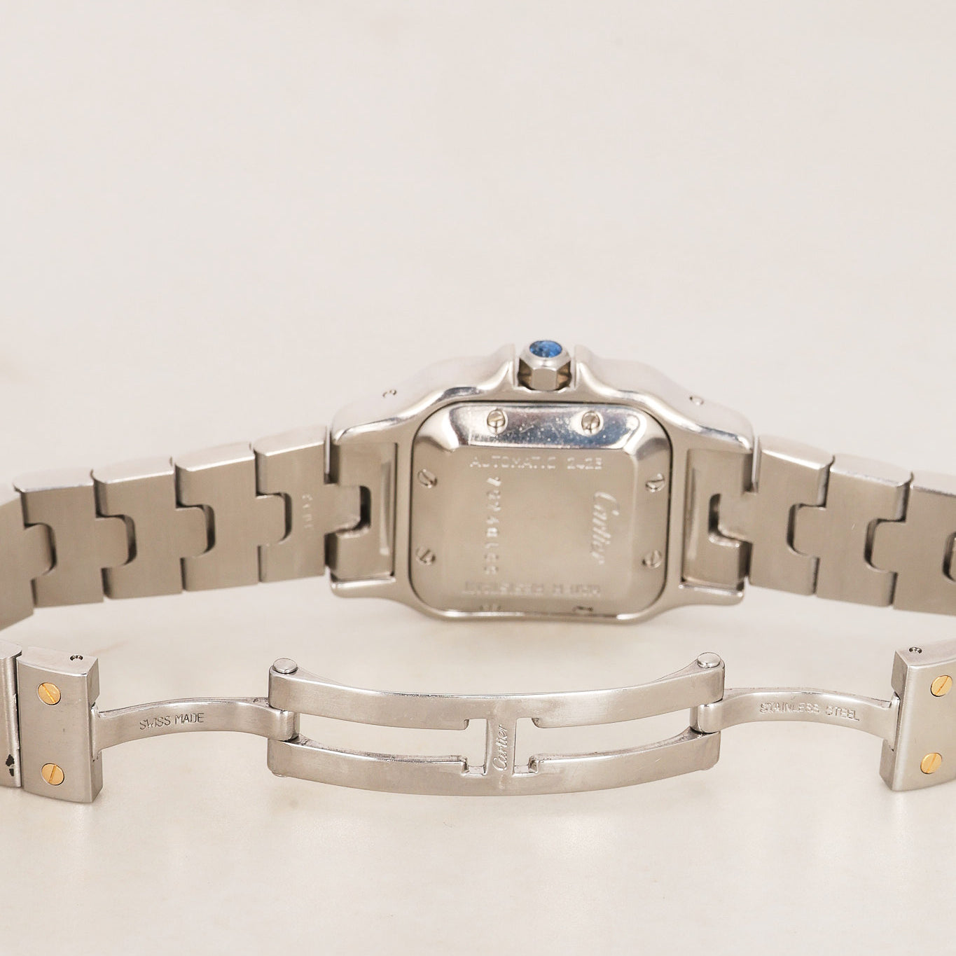 Cartier Automatic Santos Galbee Two-Tone Watch 24mm