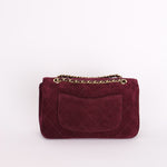 Chanel Mini Rectangular Purple Suede GHW