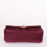 Chanel Mini Rectangular Purple Suede GHW