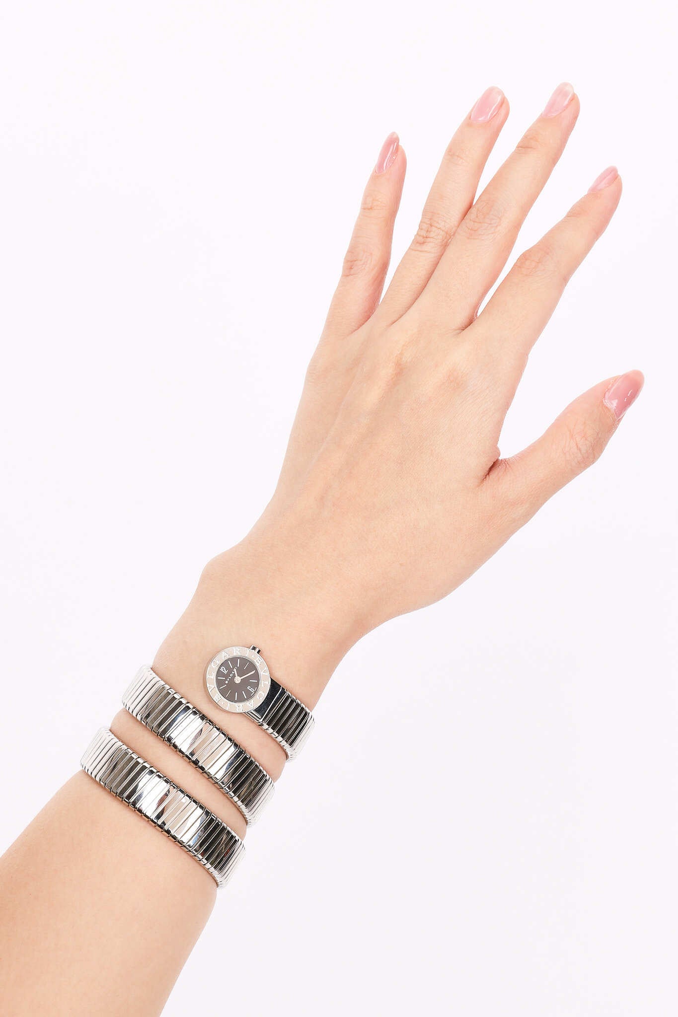 Bvlgari Tubogas Serpenti Stainless Steel Watch 18mm