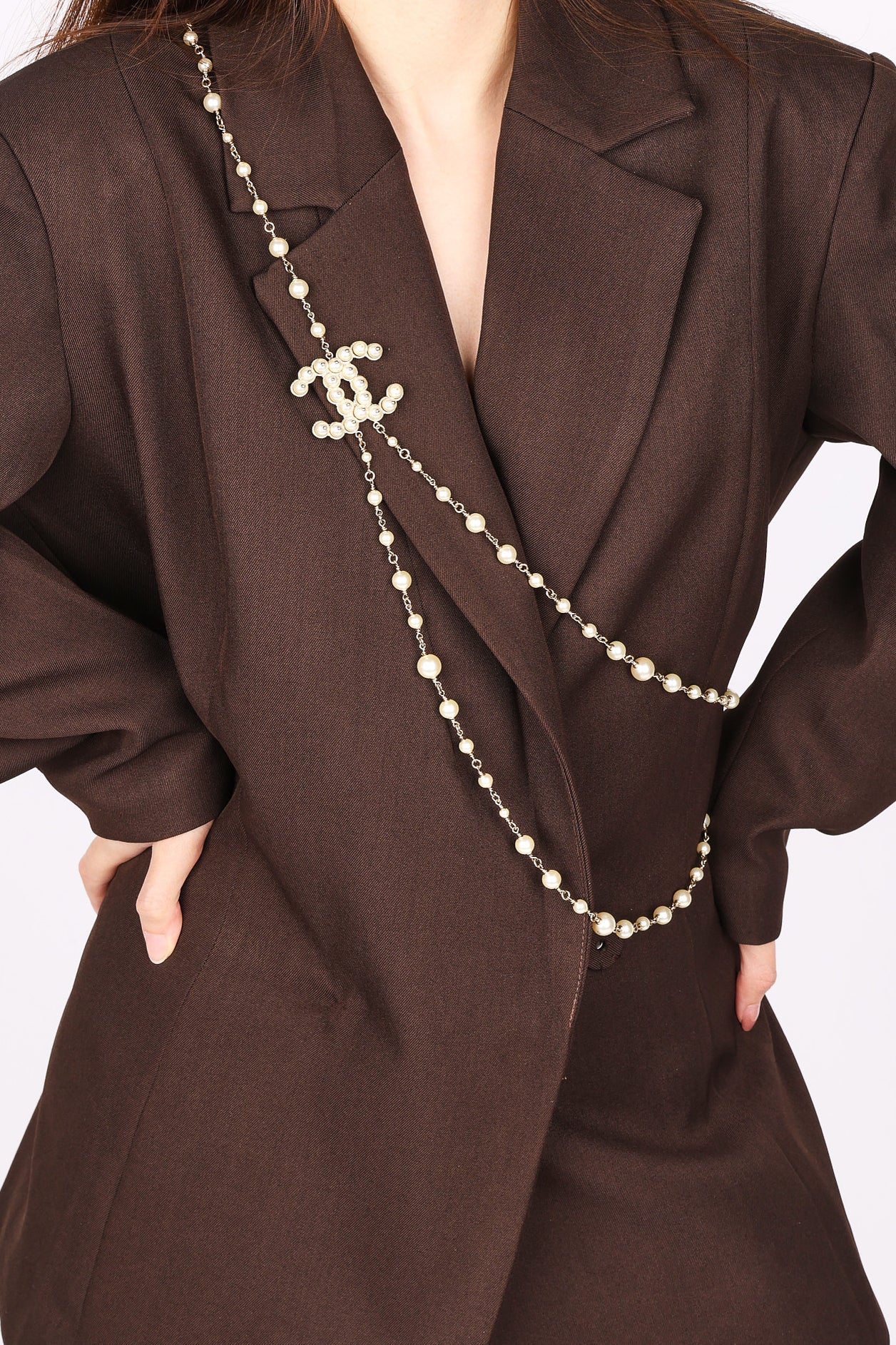 Chanel 2016 CC Chanel Pearl Layered Necklace