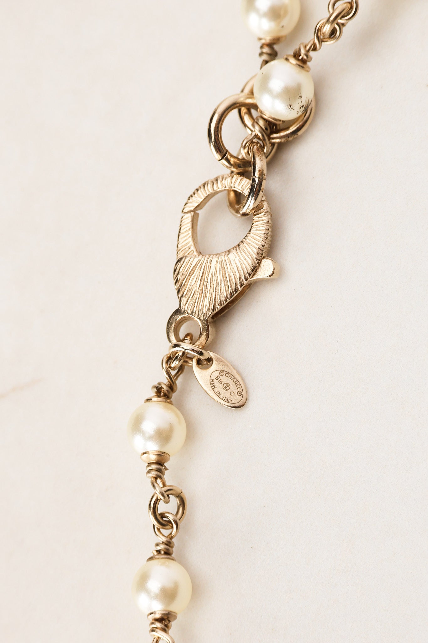 Chanel 2016 CC Chanel Pearl Layered Necklace