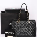 Chanel Timeless Grand Shopping Tote Black Caviar GHW