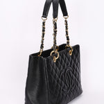 Chanel Timeless Grand Shopping Tote Black Caviar GHW