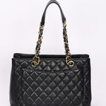 Chanel Timeless Grand Shopping Tote Black Caviar GHW