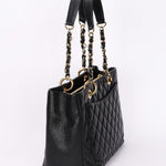 Chanel Timeless Grand Shopping Tote Black Caviar GHW