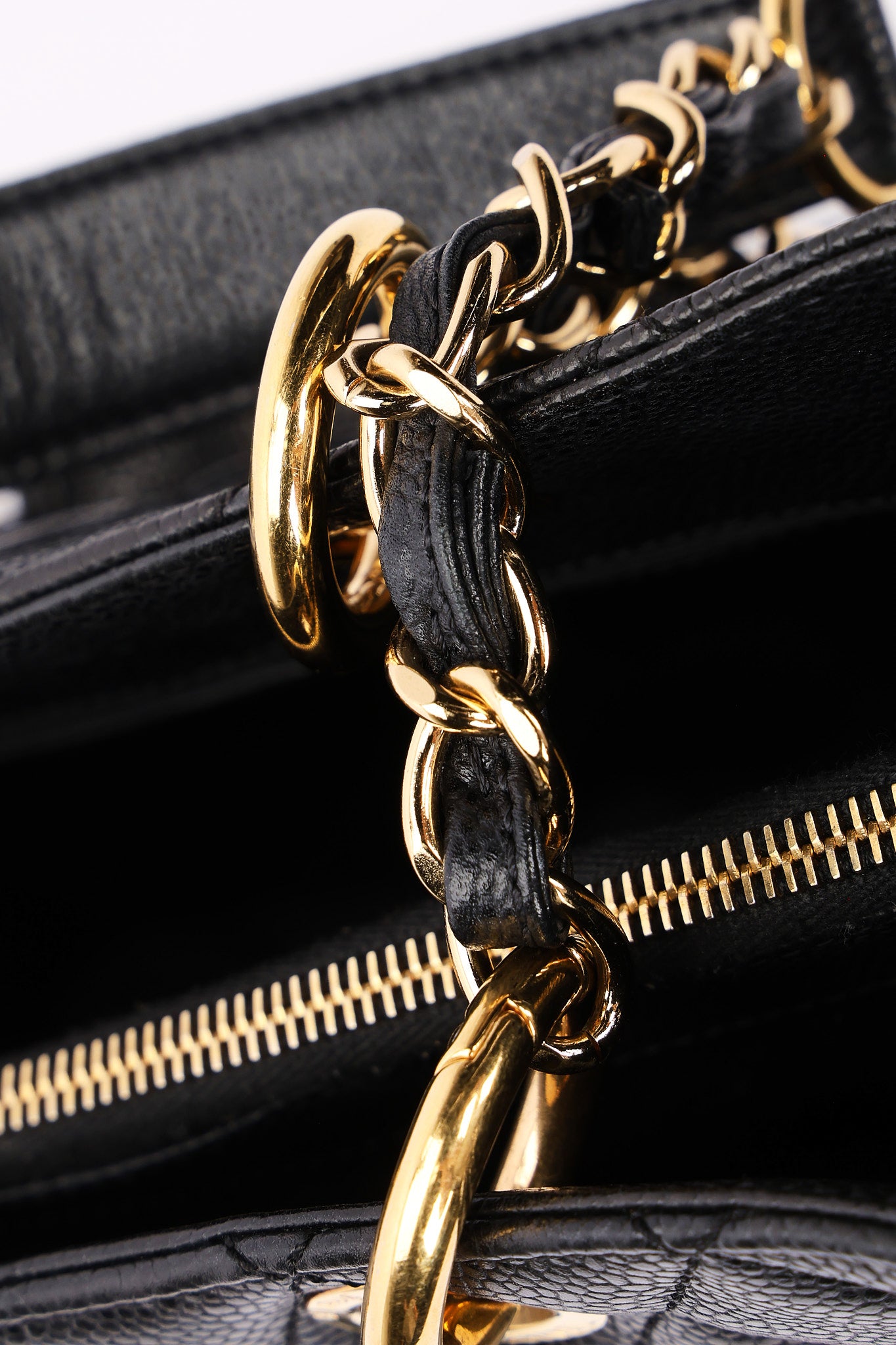 Chanel Timeless Grand Shopping Tote Black Caviar GHW