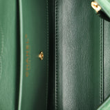 Chanel Mini Souplissimo Bag Green Suede GHW