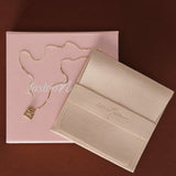 FashioNica 14K Yellow Gold Diamond Bag Box Chain Necklace