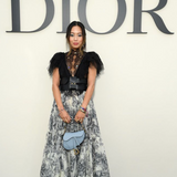 Dior 2018 Saddle Grommet Wide Belt 75