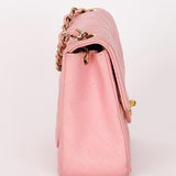 Chanel Mini Square Flap Pink Caviar 24K GP