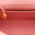 Chanel Mini Square Flap Pink Caviar 24K GP