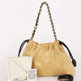 Loewe Large Flamenco Bag Suede