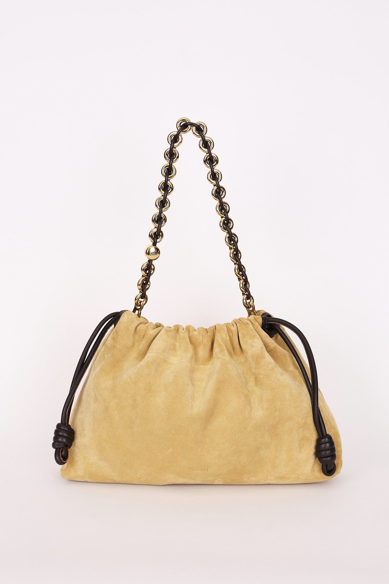 Loewe Large Flamenco Bag Suede