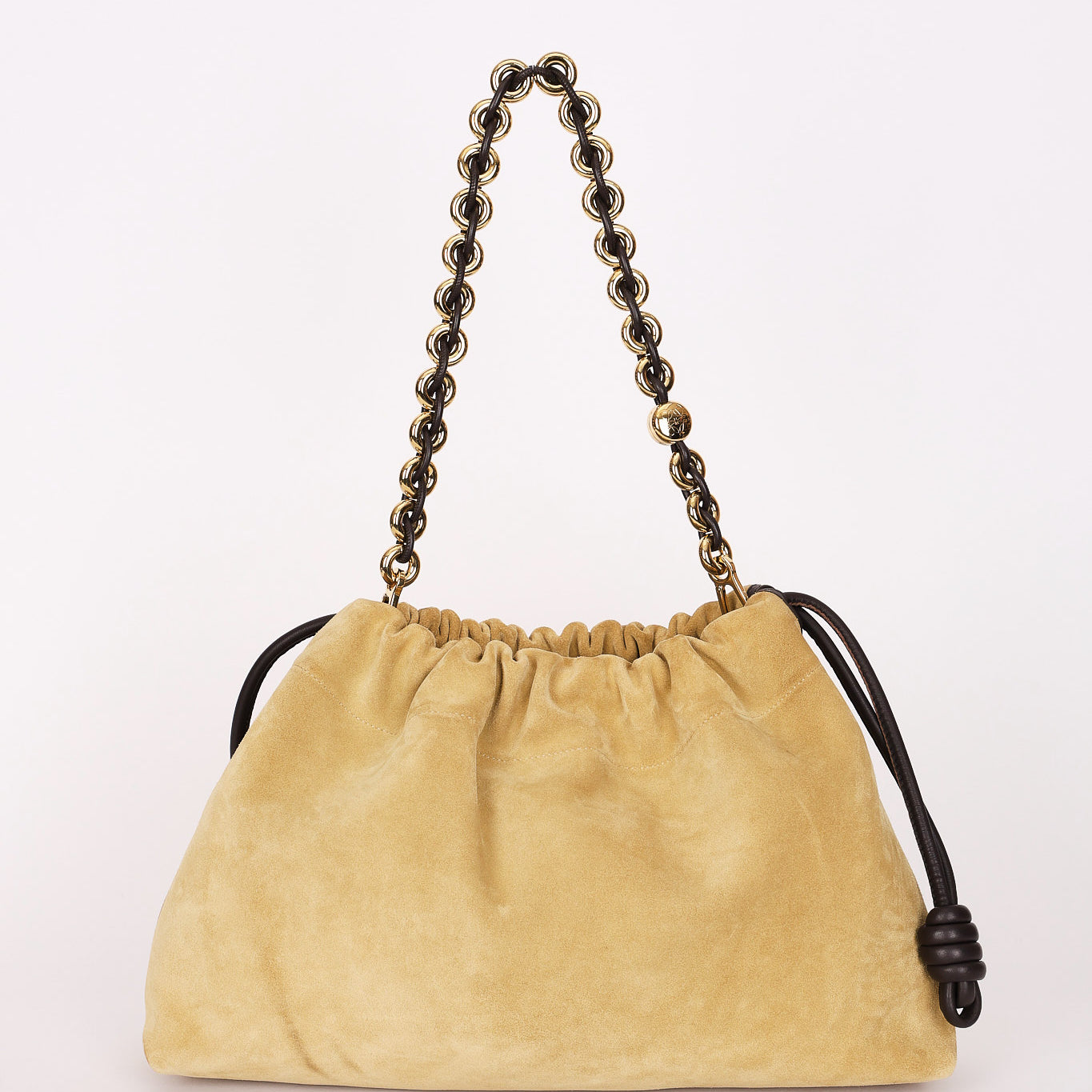 Loewe Large Flamenco Bag Suede