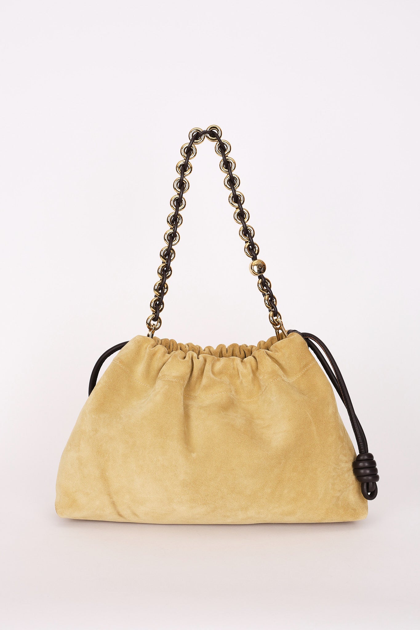 Loewe Large Flamenco Bag Suede