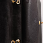 Chanel Medium Naked Classic Double Flap Black Caviar AGHW