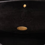 Chanel Medium Naked Classic Double Flap Black Caviar AGHW