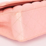 Chanel Medium Classic Double Flap Pink Iridescent Caviar GHW