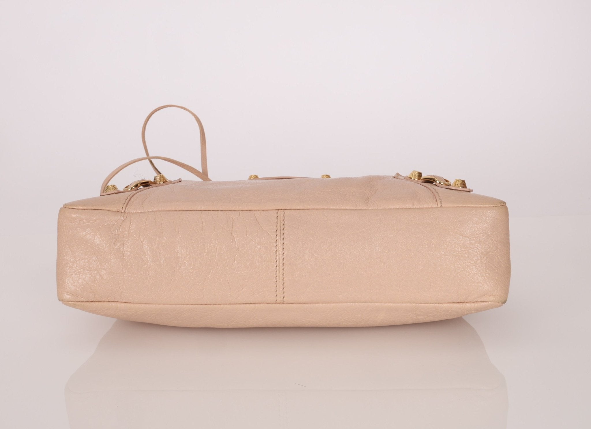 Balenciaga Beige Agneau Giant City 12 with Mirror - FashioNica
