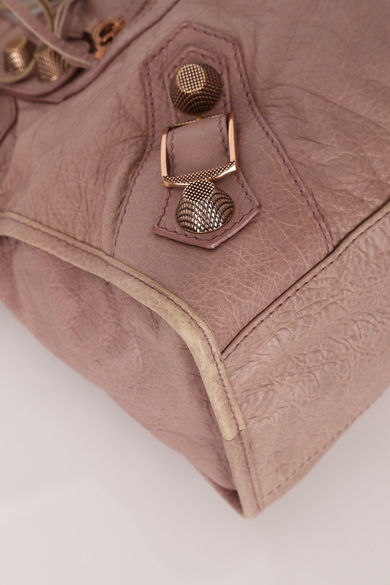 Balenciaga Boi De Rose Agneau Giant 21 City Bag - FashioNica