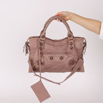 Balenciaga Boi De Rose Agneau Giant 21 City Bag - FashioNica