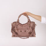 Balenciaga Boi De Rose Agneau Giant 21 City Bag - FashioNica