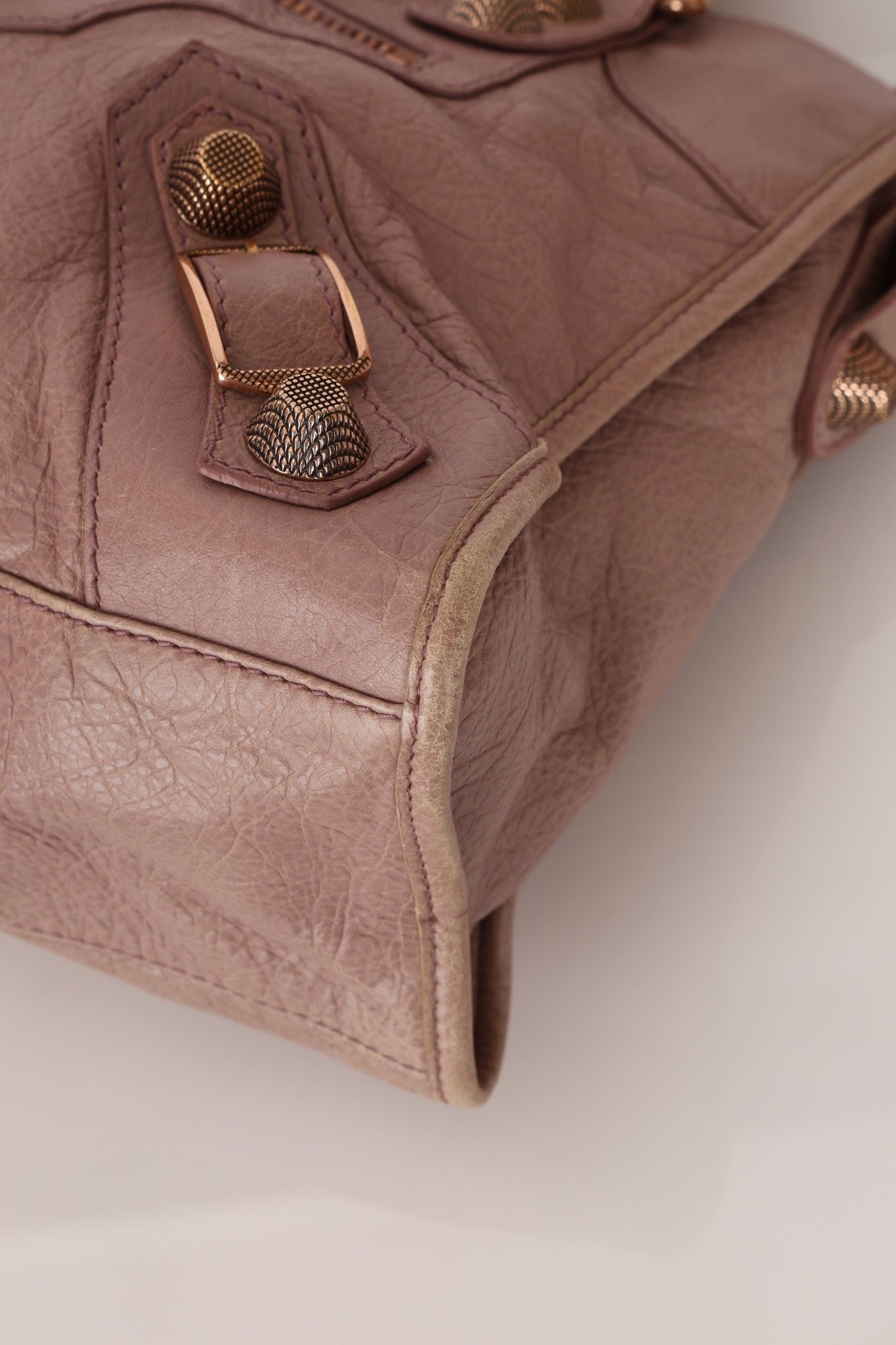 Balenciaga Boi De Rose Agneau Giant 21 City Bag - FashioNica