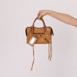 Balenciaga Camel Mini City Bag - FashioNica