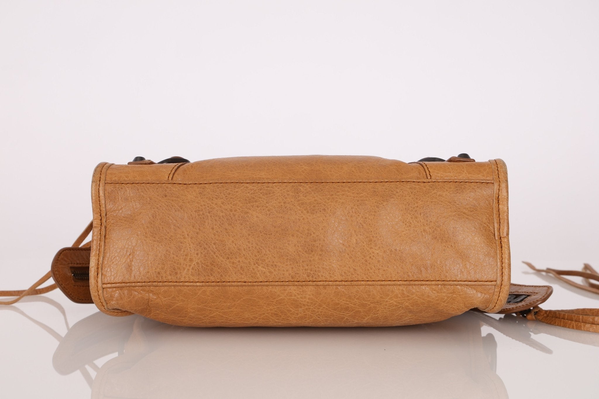 Balenciaga Camel Mini City Bag - FashioNica