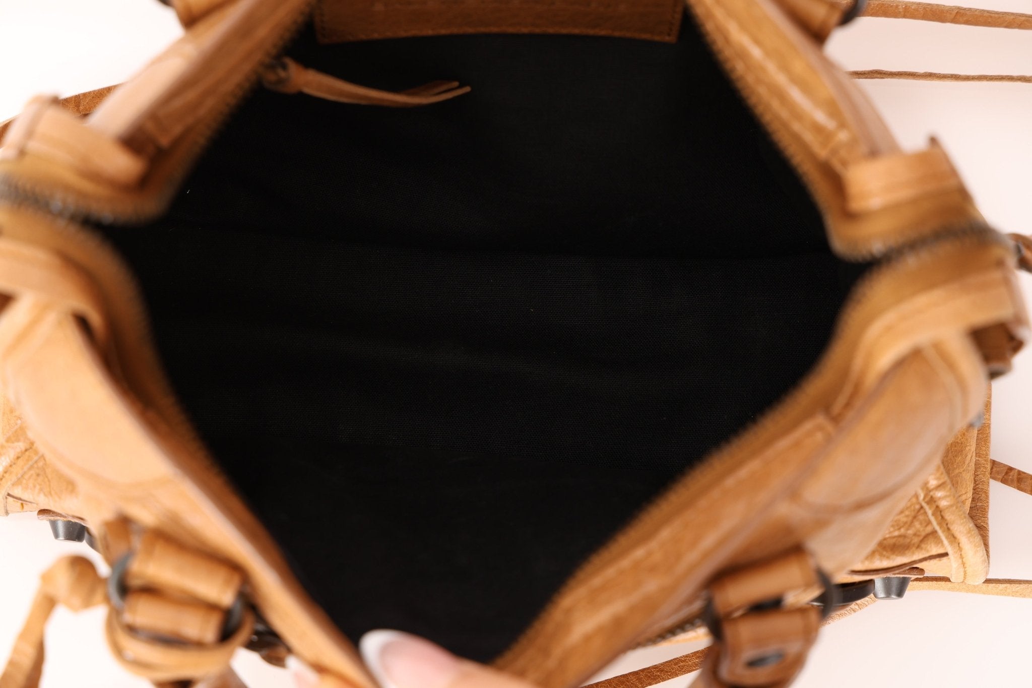 Balenciaga Camel Mini City Bag - FashioNica