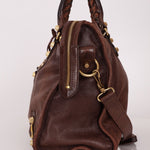 Balenciaga Chocolate City Bag with Mirror - FashioNica