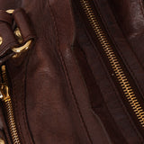 Balenciaga Chocolate City Bag with Mirror - FashioNica