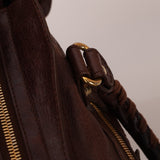 Balenciaga Chocolate City Bag with Mirror - FashioNica