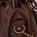 Balenciaga Chocolate City Bag with Mirror - FashioNica