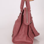 Balenciaga Giant 12 Pink City Bag with Mirror - FashioNica
