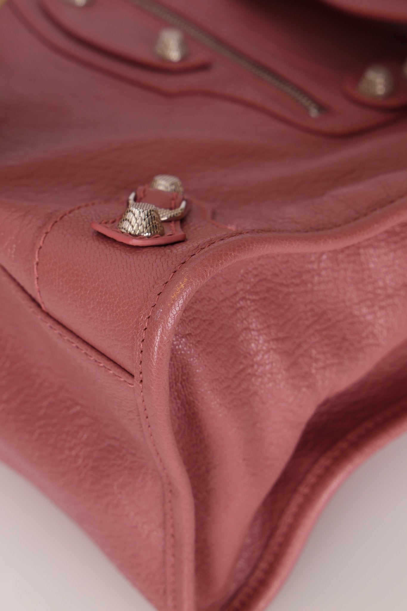 Balenciaga Giant 12 Pink City Bag with Mirror - FashioNica