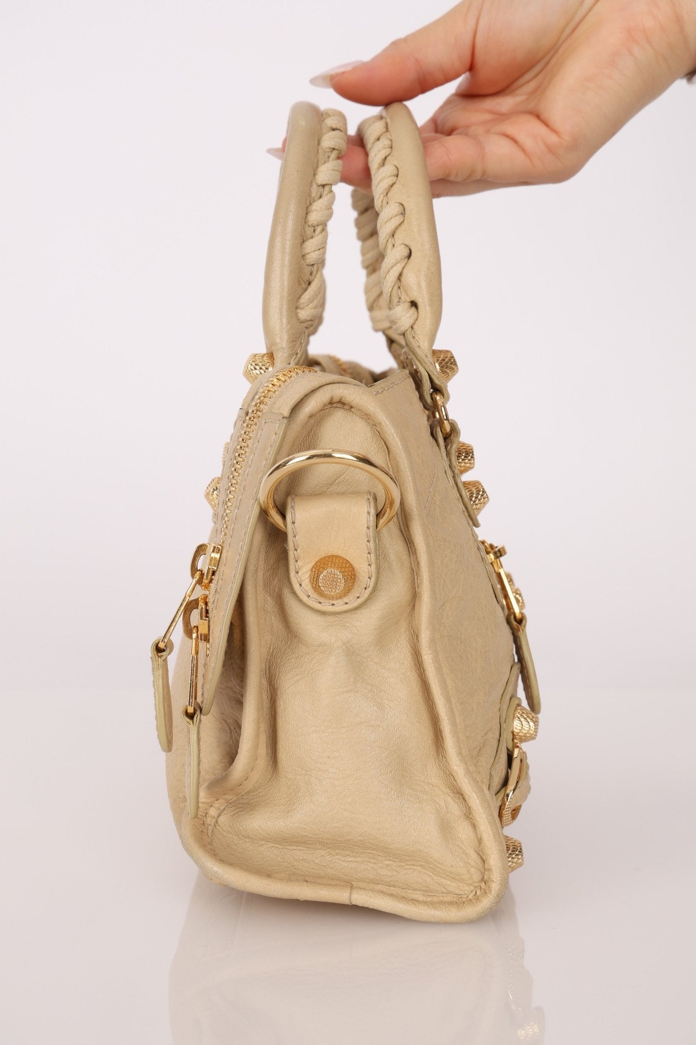 Balenciaga Giant 21 Mini City Bag with Strap - FashioNica