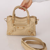 Balenciaga Giant 21 Mini City Bag with Strap - FashioNica