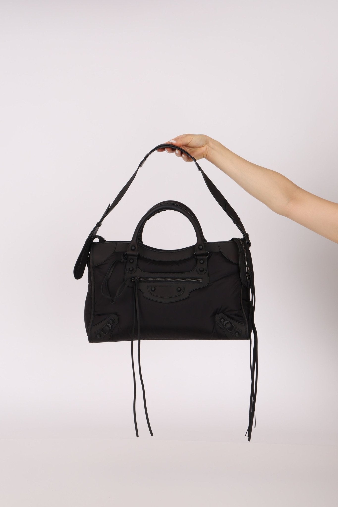 Balenciaga Incognito Puffy Nylon City Bag - FashioNica