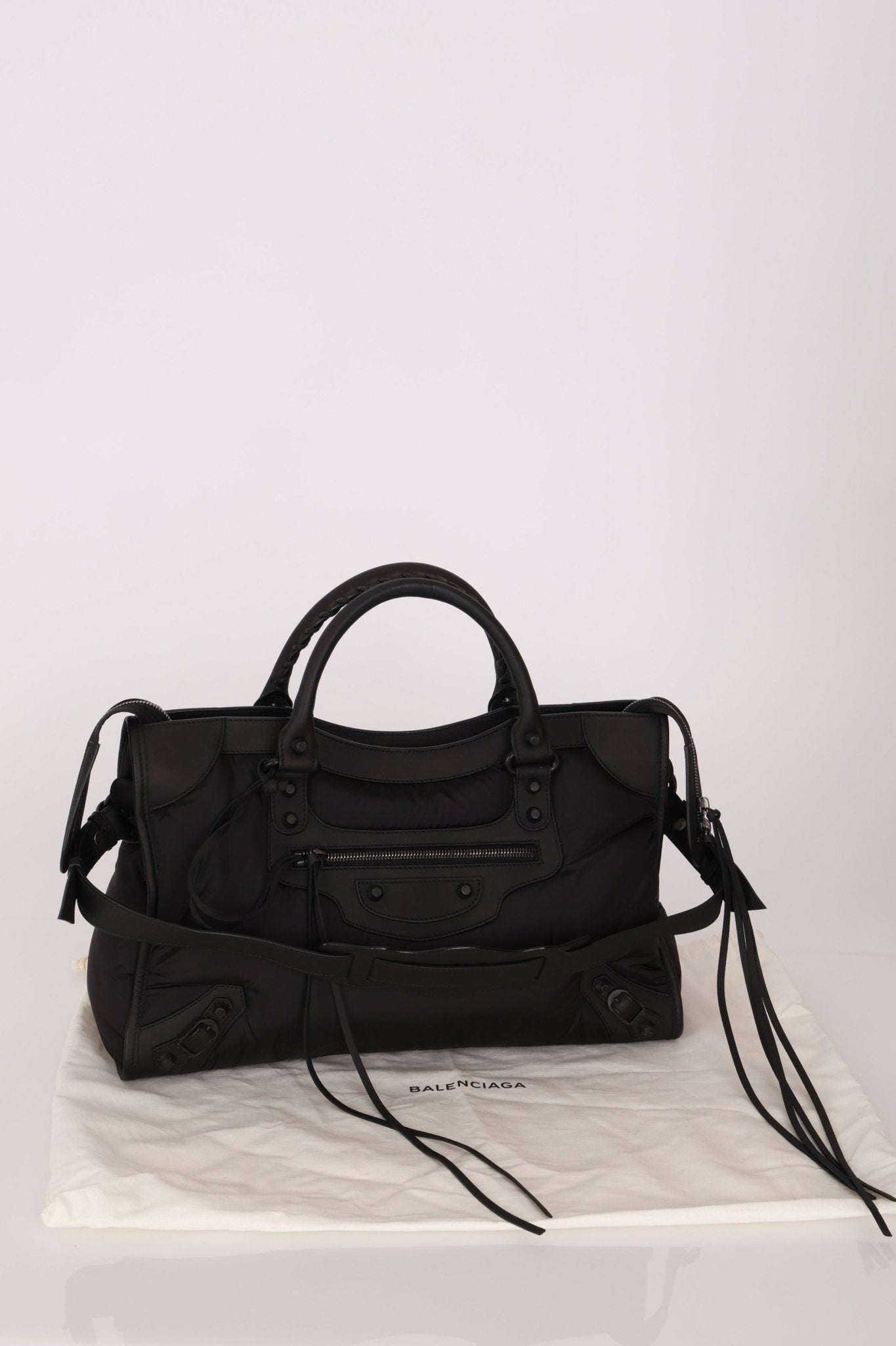 Balenciaga Incognito Puffy Nylon City Bag - FashioNica