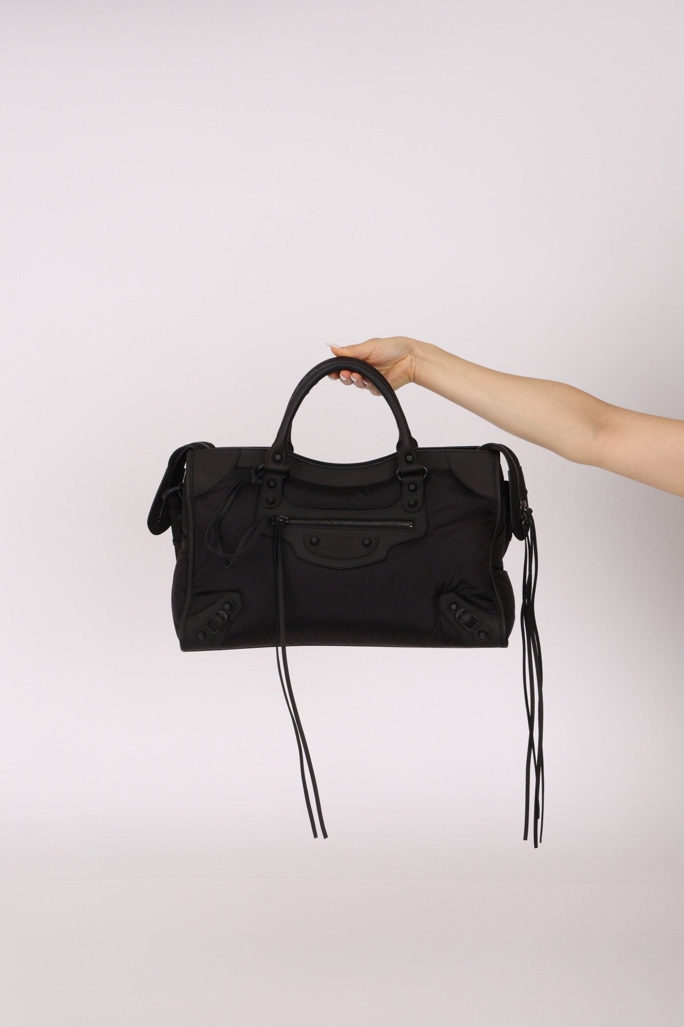 Balenciaga Incognito Puffy Nylon City Bag - FashioNica
