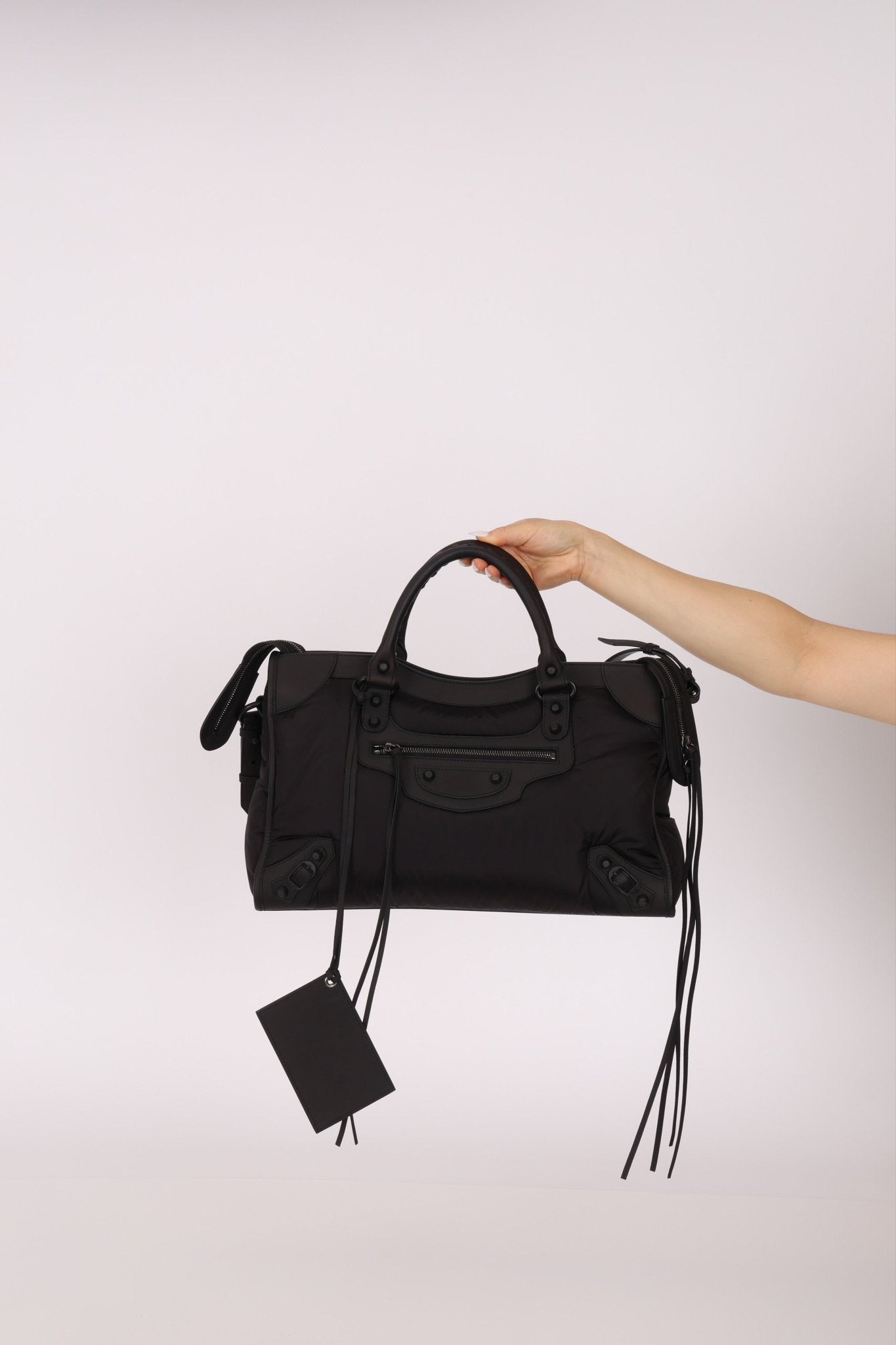 Balenciaga Incognito Puffy Nylon City Bag - FashioNica