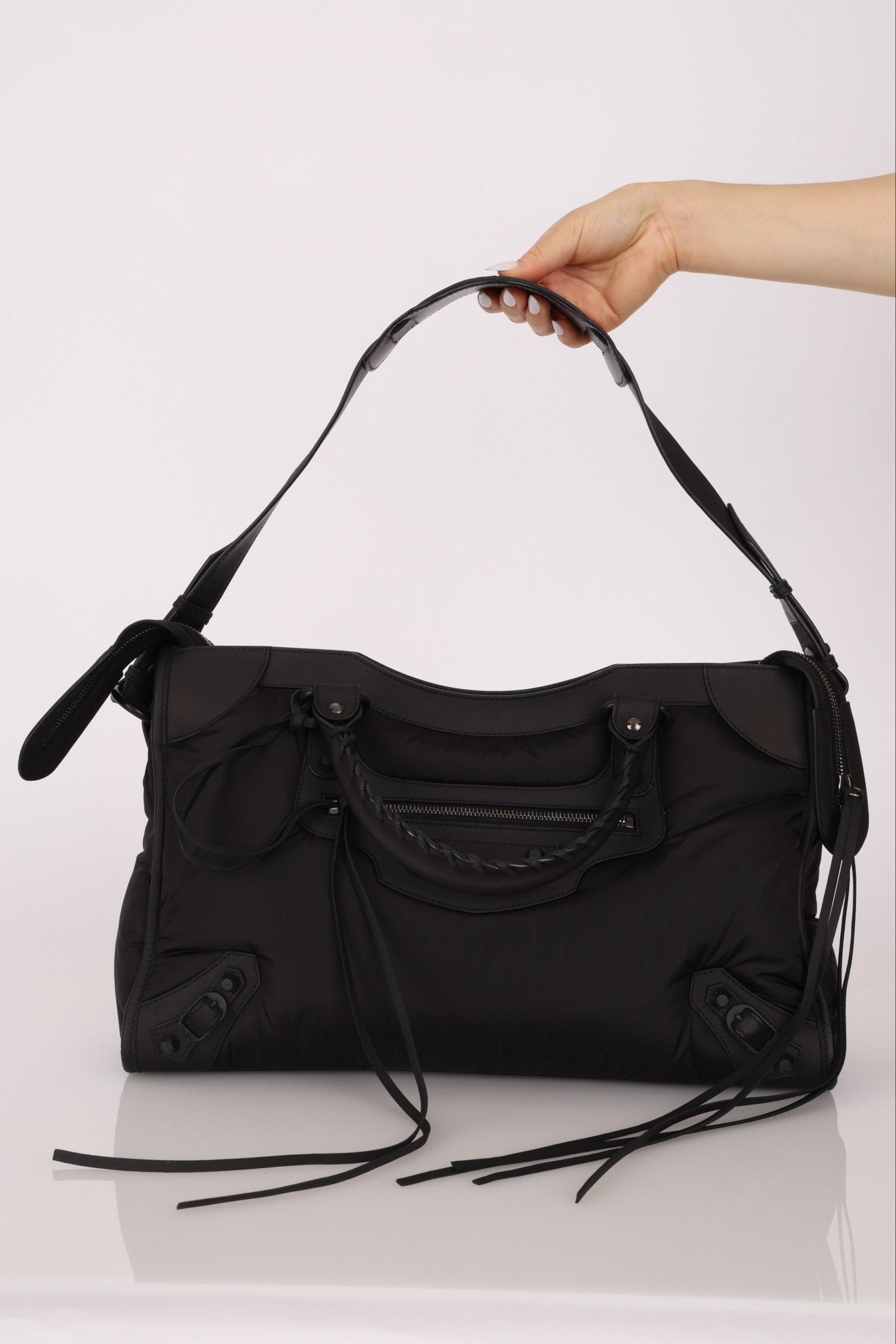 Balenciaga Incognito Puffy Nylon City Bag - FashioNica