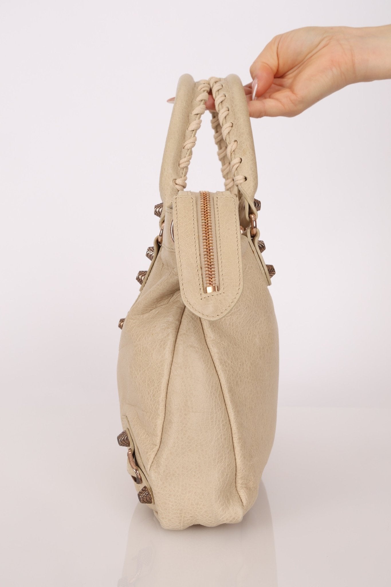 Balenciaga Ivory Town Bag Giant 12 Bag - FashioNica