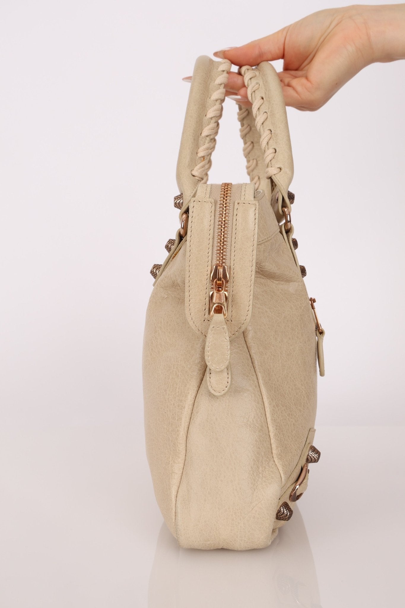 Balenciaga Ivory Town Bag Giant 12 Bag - FashioNica