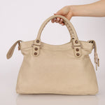 Balenciaga Ivory Town Bag Giant 12 Bag - FashioNica