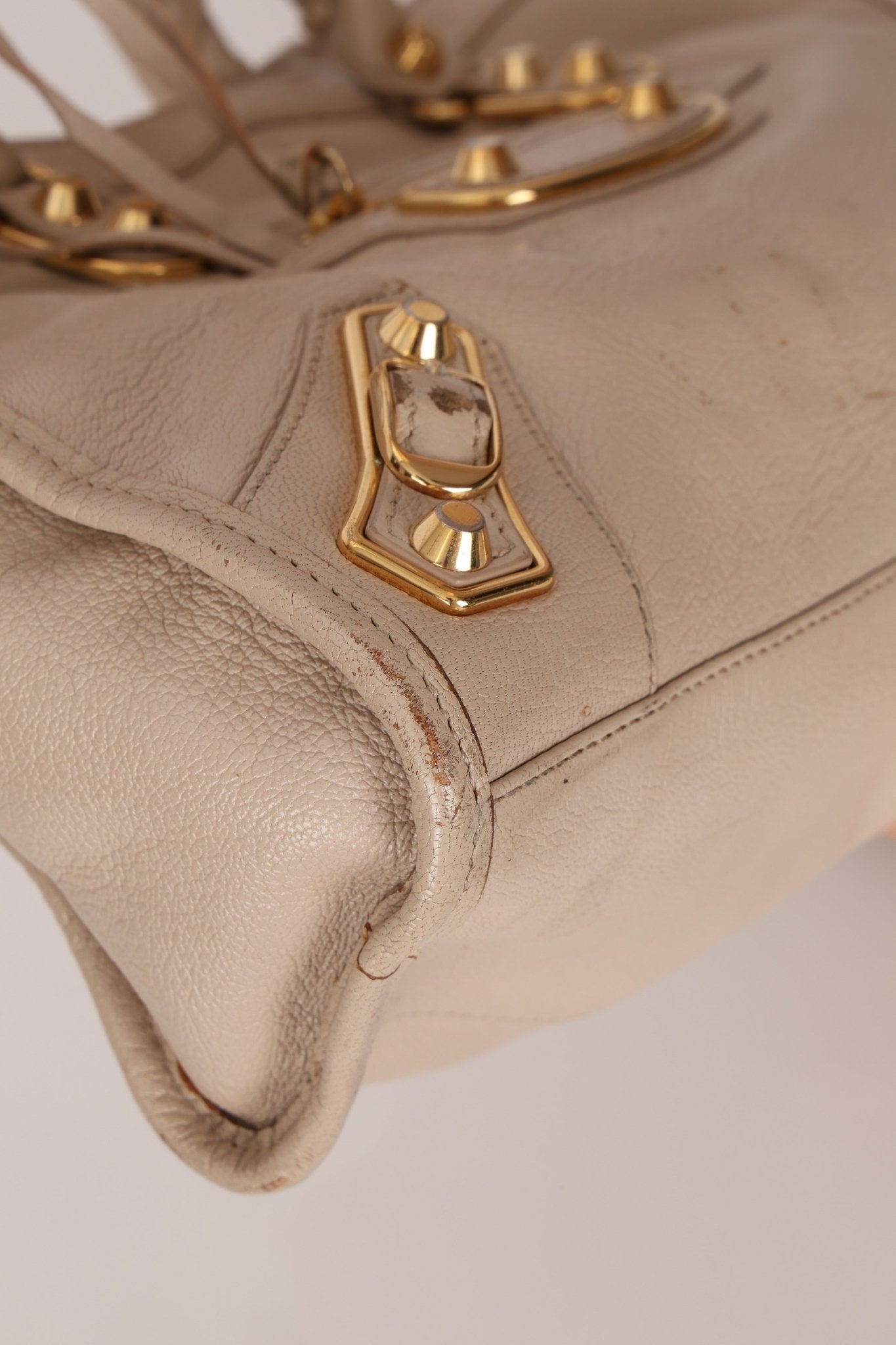 Balenciaga Metallic Edge Small City Bag - FashioNica