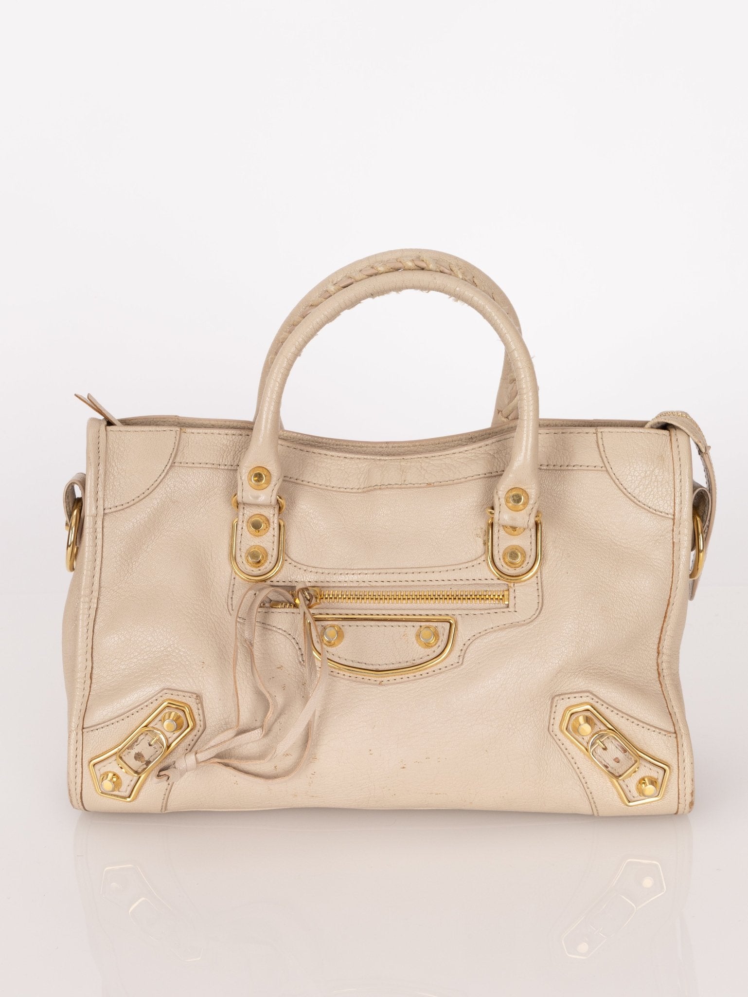 Balenciaga Metallic Edge Small City Bag - FashioNica