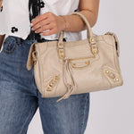 Balenciaga Metallic Edge Small City Bag - FashioNica